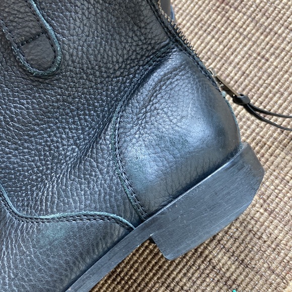 J.Crew pebbled leather flat booties - Picture 6 of 9
